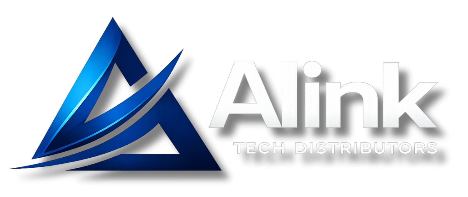 Alink white logo